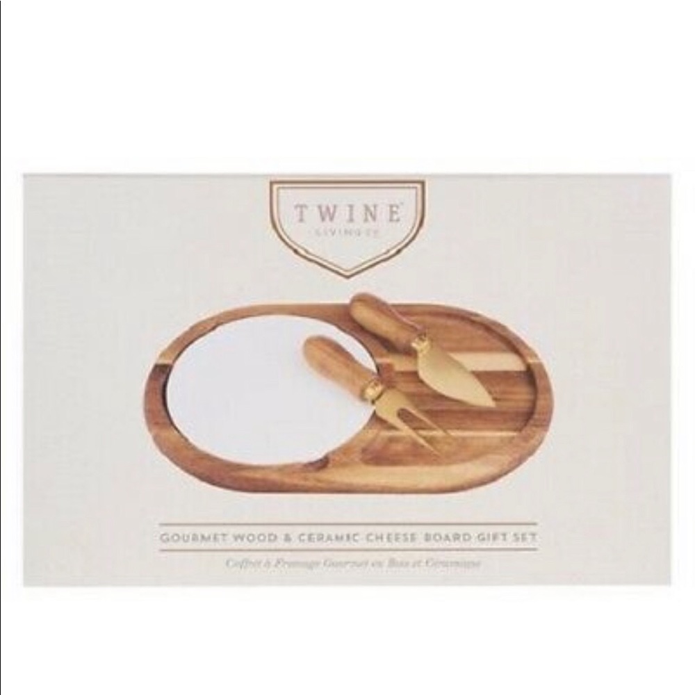 Twine Living Co gourmet cheese board set